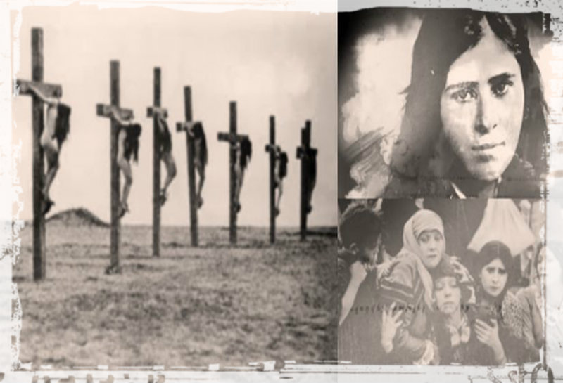 060.  To μαρτυρικό τέλος για χιλιάδες Αρμένισσες που τις παλούκωσαν και τις σταύρωσαν οι Τούρκοι. ...